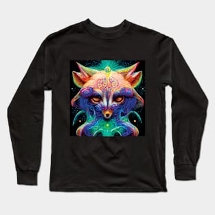 Cosmic Druid - Fox Form Long Sleeve T-Shirt